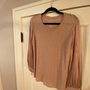 Velvet, by Graham and Spencer, Silk/Cotton Shirt, Medium